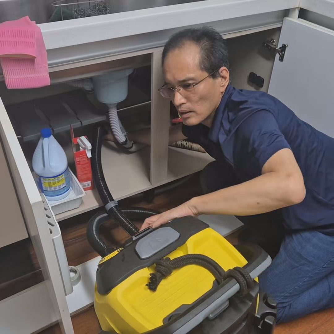 감일동 싱크대막힘 현장 사진